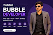 build bubble website, bubble io developer, bubble app, bubble mvp, bubble saas