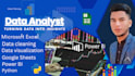 do data analysis, excel analysis, power bi dashboards and python programming