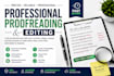 proofread and edit your article, blogs and essays