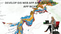 develop gis web app and all mobile app work