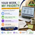 do data entry, hindi typing and canva design and story writing