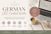 write SEO blog posts and website content in german
