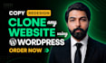 copy clone website, duplicate or redesign website