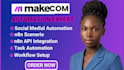 fix make com, made com, make com automation, zapier automation, make com expert