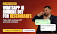 build a whatsapp ai booking chatbot for your restaurant table reservations