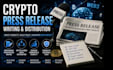 write, distribute your crypto press release for web3 blockchain and ico project