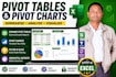 create pivot tables and pivot charts on excel