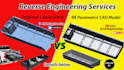 reverse engineer any scanned part into an accurate cad model