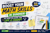 boost your math before the new school year