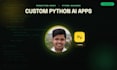 develop custom python ai apps and API integrations