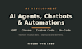 build a custom ai chatbot, agent or automation