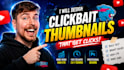 create viral ctr clickbait youtube thumbnails