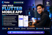 develop flutter mobile app for android and ios