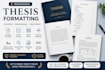 format, edit, and proofread your thesis or research paper