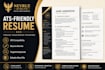 write and design an ats friendly resume or CV