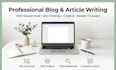 write engaging blog posts and articles