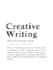 do professional creative writing