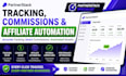set up partnerstack tracking, commissions and affiliate automation