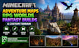 create minecraft server spawn, lobby, hub and professional custom builds