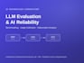 improve your llm evaluation and ai reliability