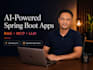 build a spring boot chatbot with ai, rag, mcp, and llm