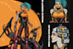 design cyberpunk character, original character design