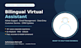 be your bilingual english malay virtual assistant