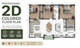 design stunning 2d colored floor plans for real estate