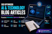 write SEO optimized ai and technology blog articles