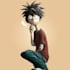 draw a express cartoon character model