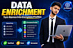 do  data enrichment, b2b lead generation, and email finding