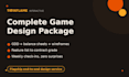 create a complete game design package with gdd and balance sheets
