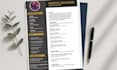 editable canva cv resume pdf