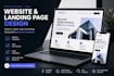 create a high quality website or landing page