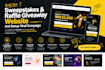 build secure sweepstakes raffle giveaway website and setup viral campaign