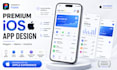 design premium ios iphone mobile app UI UX in figma