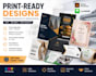 design print ready files for professional digital printing