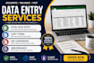 do accurate data entry copy paste and web research tasks