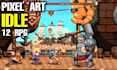 design custom pixel art characters rpg maker sprite sheets game assets