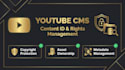 set up and manage youtube cms, content id, copyright and rights management