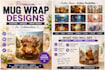 create premium panoramic mug wrap designs for sublimation