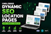 build dynamic SEO location pages in PHP and reactjs