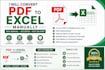 convert PDF to editable excel manually