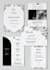 create modern wedding invitations and stationery suite