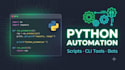 build a python bot, automation script or web scraper