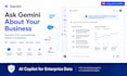 connect CRM erp databases to bigquery and gemini ai