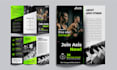 design professional flyer, leaflet, bifold trifold or multiple brochure