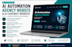 design ai website, ai agency website, ai chatbot website