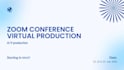 manage your webinar with live streaming and graphics