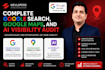 do complete google search, maps and ai visibility audit
